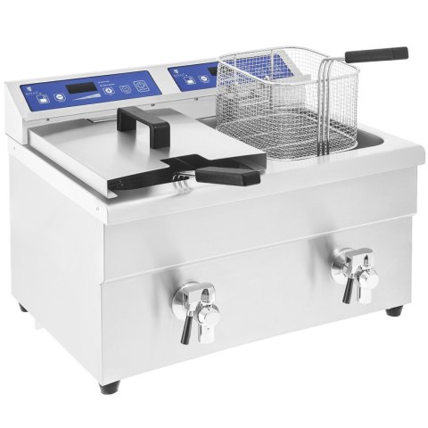 Frytownica frytkownica podwójna indukcyjna 7000W 230V Royal Catering 2x 10L Frytownica frytkownica podwójna indukcyjna 7000W 230V Royal Catering 2x 10L