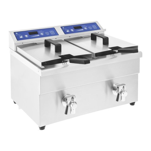 Frytownica frytkownica podwójna indukcyjna 7000W 230V Royal Catering 2x 10L Frytownica frytkownica podwójna indukcyjna 7000W 230V Royal Catering 2x 10L