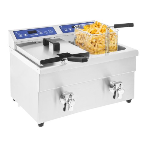Frytownica frytkownica podwójna indukcyjna 7000W 230V Royal Catering 2x 10L Frytownica frytkownica podwójna indukcyjna 7000W 230V Royal Catering 2x 10L
