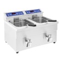 Frytownica frytkownica podwójna indukcyjna 7000W 230V Royal Catering 2x 10L Frytownica frytkownica podwójna indukcyjna 7000W 230V Royal Catering 2x 10L