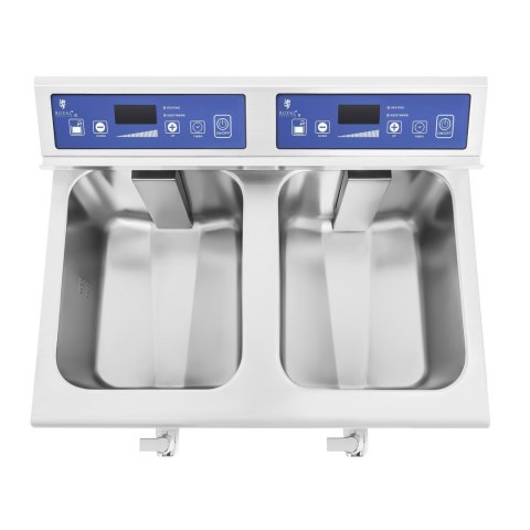 Frytownica frytkownica podwójna indukcyjna 7000W 230V Royal Catering 2x 10L Frytownica frytkownica podwójna indukcyjna 7000W 230V Royal Catering 2x 10L