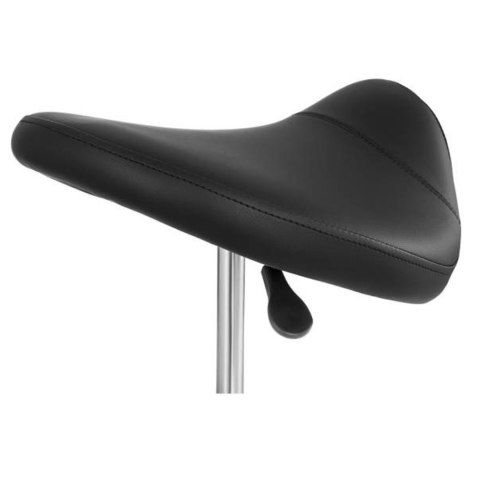 Stołek taboret hoker siodłowy mobilny na kółkach Physa SORANO czarny Stołek taboret hoker siodłowy mobilny na kółkach Physa SORANO czarny