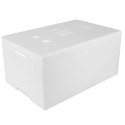 Termobox pudełko termiczne styropianowe z pokrywką atest PZH 580x380x285mm 32L Termobox pudełko termiczne styropianowe z pokrywką atest PZH 580x380x285mm 32L