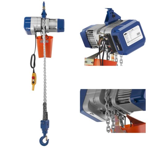 Wciągnik wciągarka wyciągarka łańcuchowa elektryczna 2000kg 6m PROLIFTOR 2000 MSW Wciągnik wciągarka wyciągarka łańcuchowa elektryczna 2000kg 6m PROLIFTOR 2000 MSW