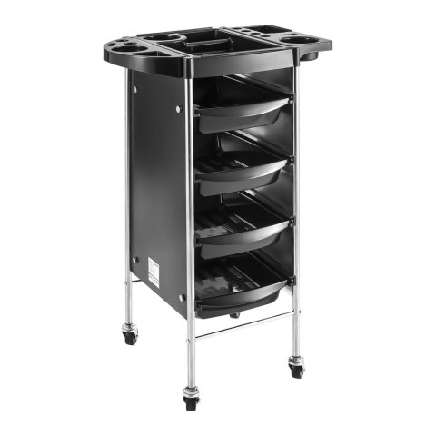 Wózek fryzjerski mobilny na kółkach z szufladami PHYSA 4 szuflady Wózek fryzjerski mobilny na kółkach z szufladami PHYSA 4 szuflady