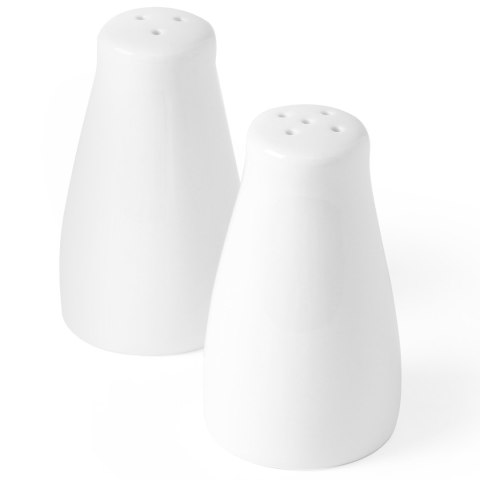 Zestaw do przypraw solniczka i pieprzniczka biała porcelana - Hendi 786413 Zestaw do przypraw solniczka i pieprzniczka biała porcelana - Hendi 786413