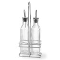 Zestaw stołowy butelki z koszykiem do oliwy i octu winnego 2 x 237ml - Hendi 460245 Zestaw stołowy butelki z koszykiem do oliwy i octu winnego 2 x 237ml - Hendi 460245