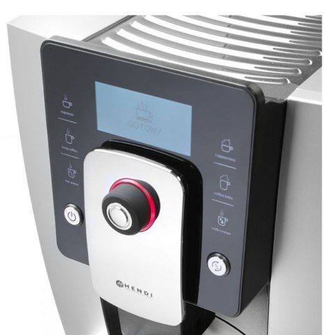 Automatyczny ekspres do kawy Profi Line srebrny Hendi 208953 Automatyczny ekspres do kawy Profi Line srebrny Hendi 208953