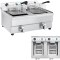 Frytkownica frytownica gastronomiczna dwukomorowa z kranami 230V 2x16L