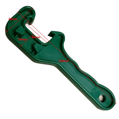 Klucz do zakrętek od beczek beczki 60L 200L 2" i 3/4" plastikowy Klucz do zakrętek od beczek beczki 60L 200L 2" i 3/4" plastikowy