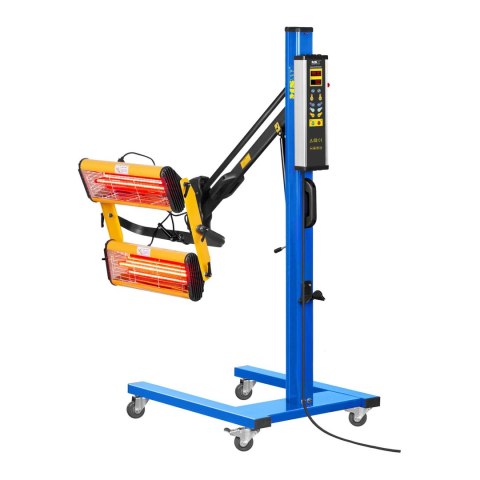 Promiennik ciepła podczerwieni lakierniczny do suszenia farb na statywie 2200W IR-DRYER2000.1 Promiennik ciepła podczerwieni lakierniczny do suszenia farb na statywie 2200W IR-DRYER2000.1