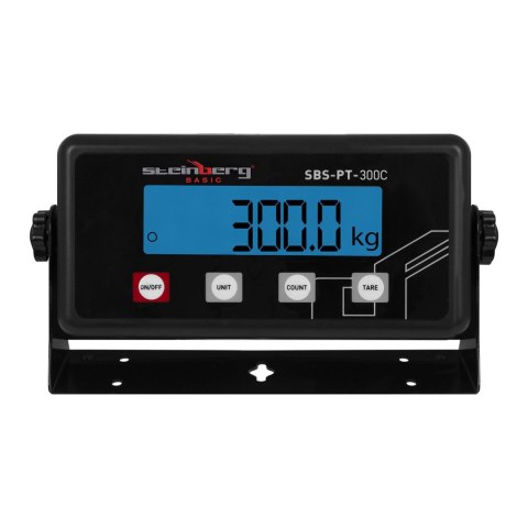 Waga przemysłowa paczkowa pocztowa 300kg / 50g LED Steinberg Systems SBS-PT-300C Waga przemysłowa paczkowa pocztowa 300kg / 50g LED Steinberg Systems SBS-PT-300C
