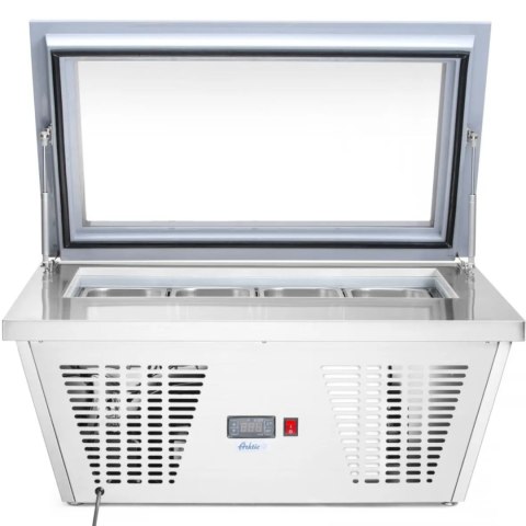 Witryna chłodnicza sałatkowa na 8x GN 1/6 77L ARKTIC Hendi 233689 Witryna chłodnicza sałatkowa na 8x GN 1/6 77L ARKTIC Hendi 233689