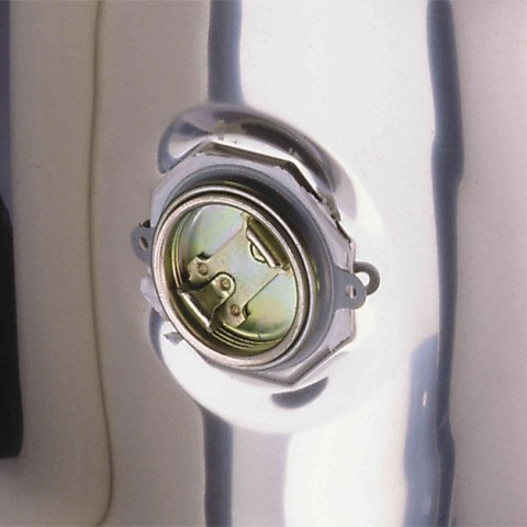 Beczka stalowa metalowa ocynkowana 200L otwór 2'' w pobocznicy Beczka stalowa metalowa ocynkowana 200L otwór 2'' w pobocznicy