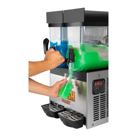Granitor dyspenser urządzenie do napojów slush granity podwójny 2x 15L Granitor dyspenser urządzenie do napojów slush granity podwójny 2x 15L