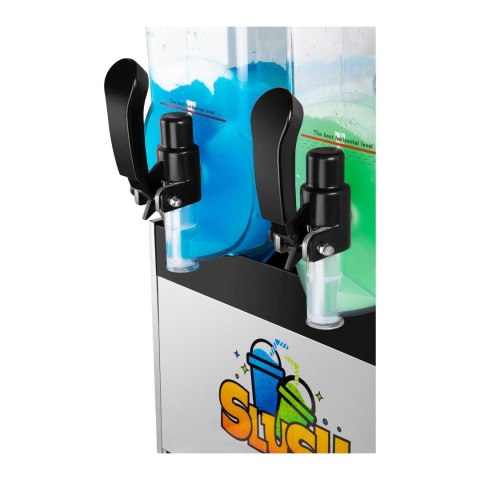 Granitor dyspenser urządzenie do napojów slush granity podwójny 2x 15L Granitor dyspenser urządzenie do napojów slush granity podwójny 2x 15L