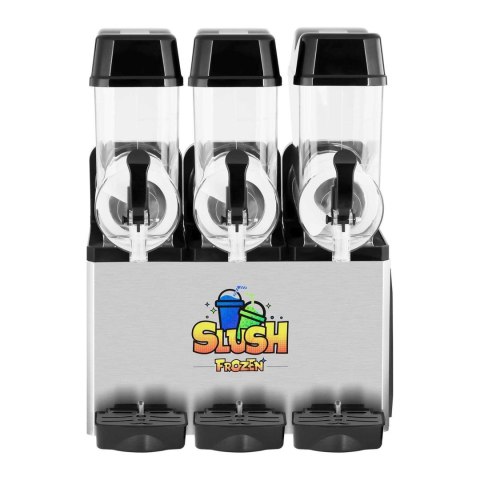Granitor dyspenser urządzenie do napojów slush granity potrójny 3x 12L Granitor dyspenser urządzenie do napojów slush granity potrójny 3x 12L