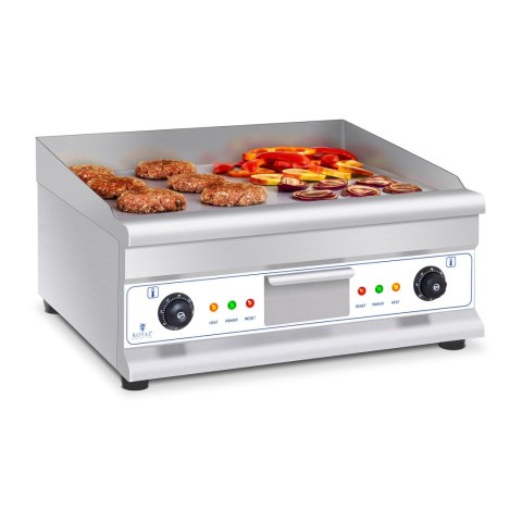 Grill płyta grillowa elektryczna gładka 300deg;C 60 cm 2 x 3200W Grill płyta grillowa elektryczna gładka 300deg;C 60 cm 2 x 3200W