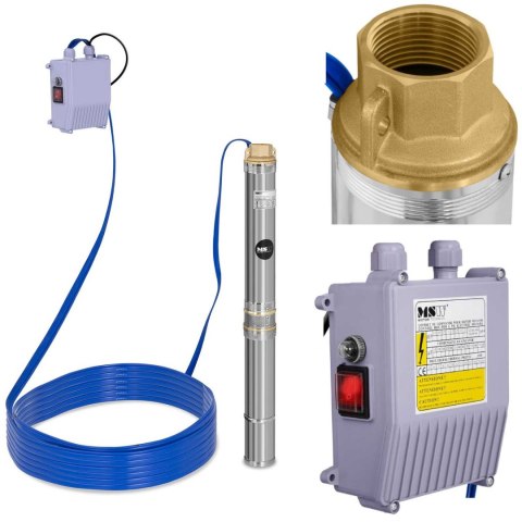 Pompa głębinowa do studni głębinowej MSW 3800 L/godz. do 28 m Pompa głębinowa do studni głębinowej MSW 3800 L/godz. do 28 m