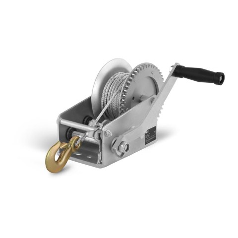 Ręczna manualna wyciągarka korbowa z zapadką 10 m do 2800 kg MSW Ręczna manualna wyciągarka korbowa z zapadką 10 m do 2800 kg MSW