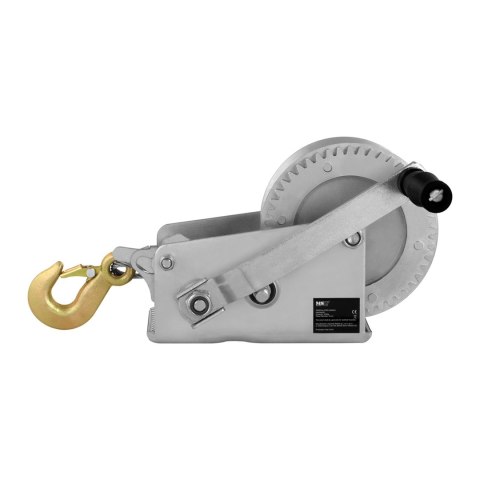 Ręczna manualna wyciągarka korbowa z zapadką 10 m do 2800 kg MSW Ręczna manualna wyciągarka korbowa z zapadką 10 m do 2800 kg MSW