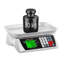 Waga spożywcza sklepowa licząca z pamięcią i funkcją liczenia sztuk SBS-PW-301CA 30kg / 1g Waga spożywcza sklepowa licząca z pamięcią i funkcją liczenia sztuk SBS-PW-301CA 30kg / 1g