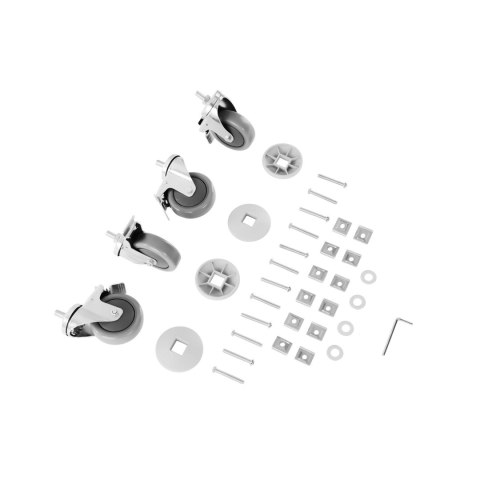 Wózek kelnerski cateringowy 2-półkowy do 160 kg Stal nierdzewna Wózek kelnerski cateringowy 2-półkowy do 160 kg Stal nierdzewna