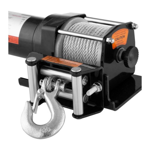 Wyciągarka wciągarka samochodowa off road na pilota lina 12 m uciąg 1590 kg + Zblocze 4 T Wyciągarka wciągarka samochodowa off road na pilota lina 12 m uciąg 1590 kg + Zblocze 4 T