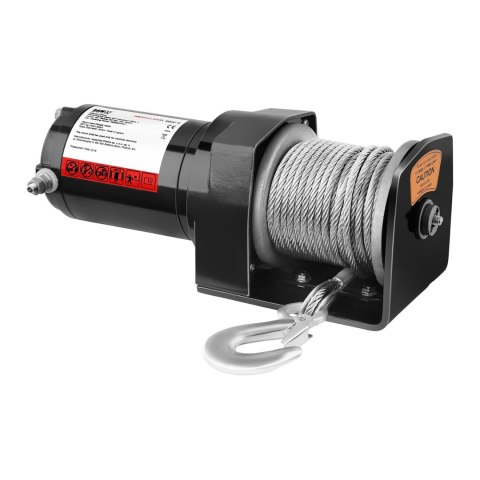 Wyciągarka wciągarka samochodowa off road na pilota lina 15 m uciąg 907 kg + Zblocze 2 T Wyciągarka wciągarka samochodowa off road na pilota lina 15 m uciąg 907 kg + Zblocze 2 T