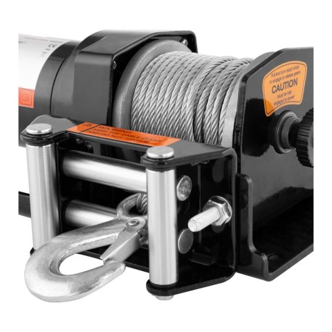 Wyciągarka wciągarka samochodowa off road na pilota lina 15 m uciąg 907 kg + Zblocze 2 T Wyciągarka wciągarka samochodowa off road na pilota lina 15 m uciąg 907 kg + Zblocze 2 T