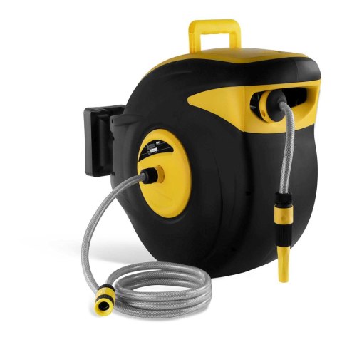 Zwijacz bęben naścienny z wężem ogrodowym przyłącze 3/4#8221; dł. 32m Zwijacz bęben naścienny z wężem ogrodowym przyłącze 3/4#8221; dł. 32m