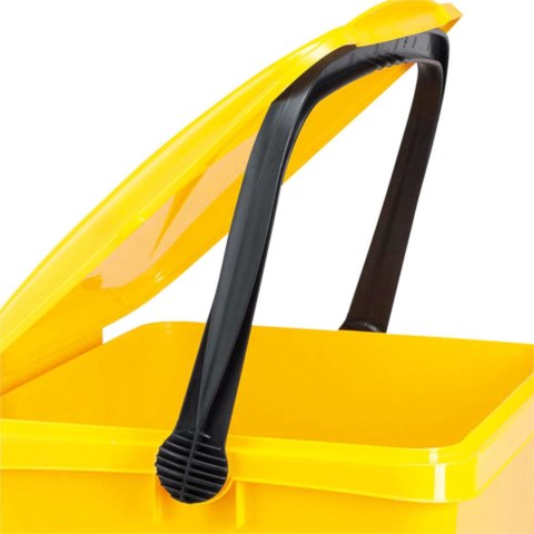 Kosz pojemnik do segregacji sortowania śmieci i odpadków - żółty Urba 21L Kosz pojemnik do segregacji sortowania śmieci i odpadków - żółty Urba 21L