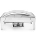 Podgrzewacz do potraw na pastę świeczki stal satynowana GN 1/1