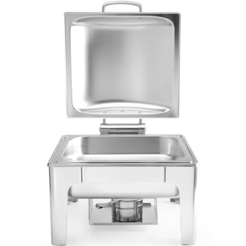 Podgrzewacz do potraw na pastę świeczki stal satynowana GN 2/3