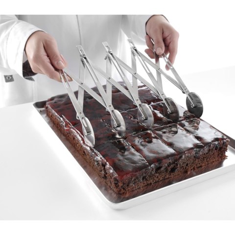 Znacznik do ciasta rozstawny regulowany 13-125mm 5 ostrzy - HENDI 515044 Znacznik do ciasta rozstawny regulowany 13-125mm 5 ostrzy - HENDI 515044