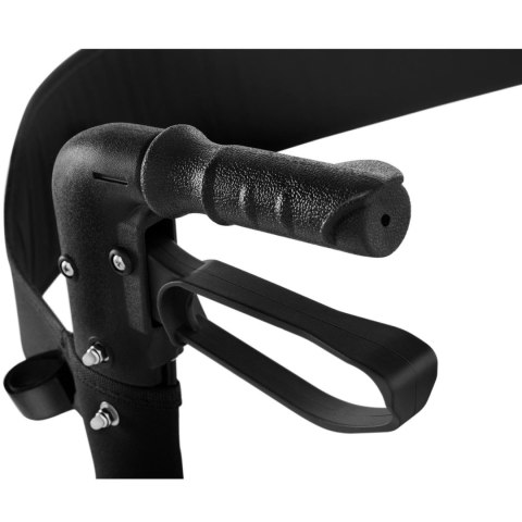 Balkonik chodzik podpórka dla seniora z siedziskiem i torbą na zakupy do 136kg - złoty Balkonik chodzik podpórka dla seniora z siedziskiem i torbą na zakupy do 136kg - złoty