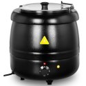 Elektryczny kociołek garnek do zupy 10 l czarny Elektryczny kociołek garnek do zupy 10 l czarny