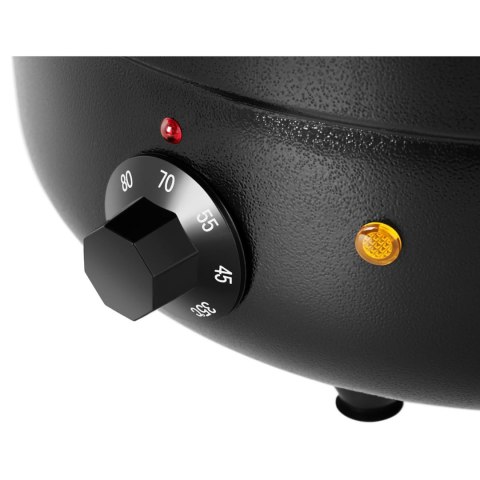 Elektryczny kociołek garnek do zupy 10 l czarny Elektryczny kociołek garnek do zupy 10 l czarny