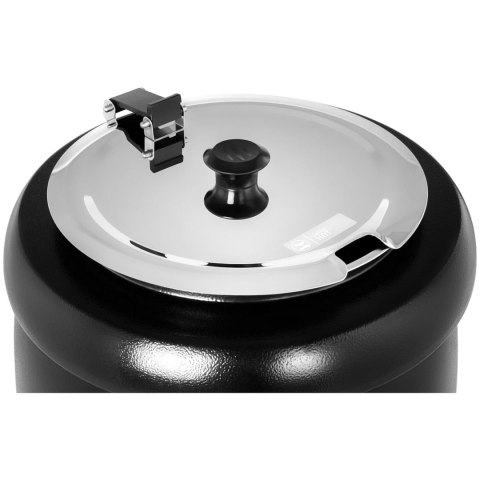 Elektryczny kociołek garnek do zupy 10 l czarny Elektryczny kociołek garnek do zupy 10 l czarny