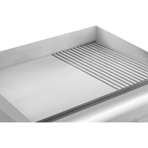 Grill płyta grillowa podwójna gładka ryflowana z szufladą na tłuszcz 230 V 2x 3200 W Grill płyta grillowa podwójna gładka ryflowana z szufladą na tłuszcz 230 V 2x 3200 W