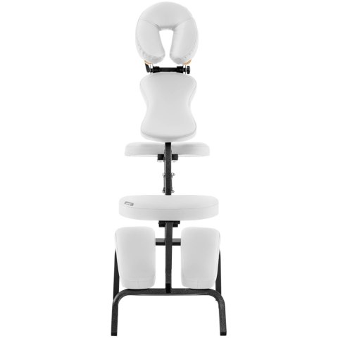Krzesło do masażu składane do 130 kg białe Krzesło do masażu składane do 130 kg białe