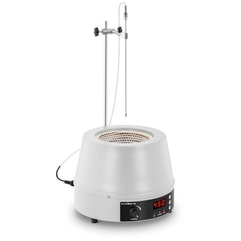 Płaszcz grzewczy laboratoryjny z mieszadłem magnetycznym + statyw 1600 obr./min 450deg;C Płaszcz grzewczy laboratoryjny z mieszadłem magnetycznym + statyw 1600 obr./min 450deg;C