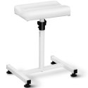Podnóżek kosmetyczny do pedicure regulowana wysokość do 75 cm do 80 kg - biały Podnóżek kosmetyczny do pedicure regulowana wysokość do 75 cm do 80 kg - biały