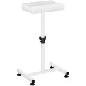 Podnóżek kosmetyczny do pedicure regulowana wysokość do 75 cm do 80 kg - biały Podnóżek kosmetyczny do pedicure regulowana wysokość do 75 cm do 80 kg - biały