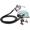 Pompa elektryczna do spuszczania paliwa oleju napędowego ZESTAW IP55 12 V 155 W 40 l/min Pompa elektryczna do spuszczania paliwa oleju napędowego ZESTAW IP55 12 V 155 W 40 l/min
