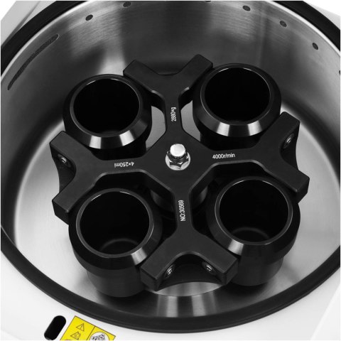 Profesjonalna wirówka laboratoryjna do osocza 4000 obr./min do 4 probówek 250 ml Profesjonalna wirówka laboratoryjna do osocza 4000 obr./min do 4 probówek 250 ml