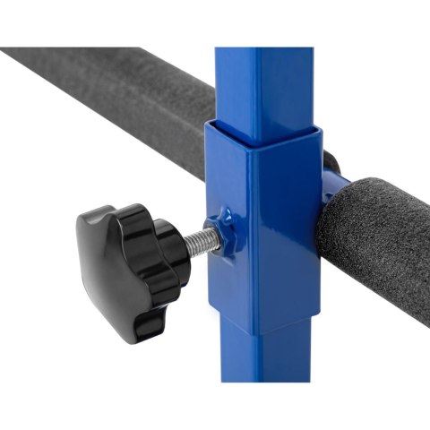 Stojak regał lakierniczy do zderzaków spojlerów 4-poziomowy dwustronny do 120 kg Stojak regał lakierniczy do zderzaków spojlerów 4-poziomowy dwustronny do 120 kg