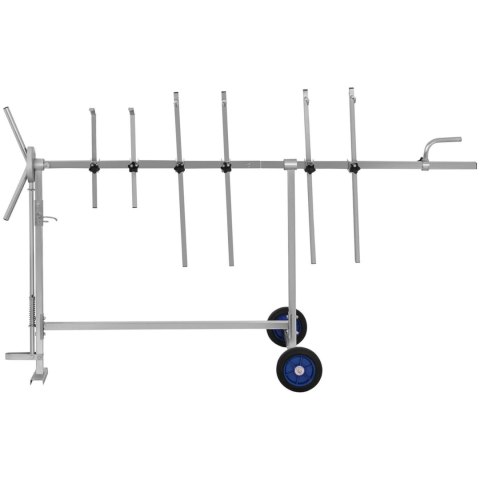 Stojak wózek lakierniczy obrotowy 360 do 90 kg 6 ramion STANDARD Stojak wózek lakierniczy obrotowy 360 do 90 kg 6 ramion STANDARD