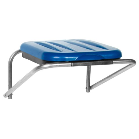 Uchwyt ścienny wiszący do segregacji śmieci niebieski - worki 120L Uchwyt ścienny wiszący do segregacji śmieci niebieski - worki 120L