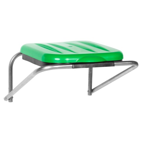 Uchwyt ścienny wiszący do segregacji śmieci zielony - worki 120L Uchwyt ścienny wiszący do segregacji śmieci zielony - worki 120L